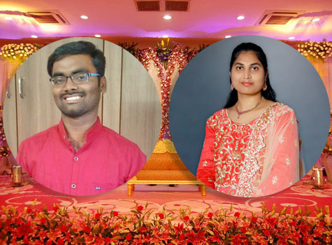 SIRIPURAM SANTHOSH (VL5899) & PATLOLLA AISHWARYA (VL6692)